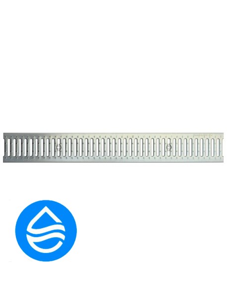 Решетка водоприемная Basic DN100 стальная штампованная (оцинкованная)