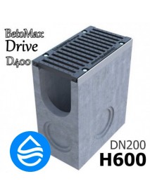 Пескоуловитель BetoMax Drive DN200 H600 с решеткой, кл. D