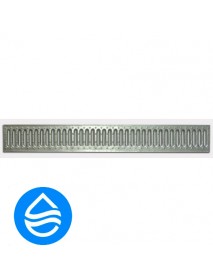 Решетка водоприемная Basic DN100 стальная оцинкованная (без отверстий)