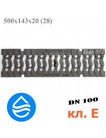 Чугунная решетка DN100, кл. E600 